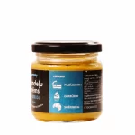 mandeļu krēms ar kokosa skaidiņām vegāns bez cukura glutēna laktozes produkts