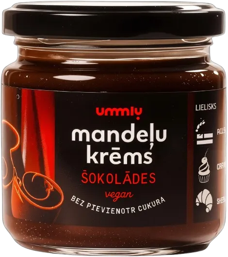 ummly food mandel creme mit kakao schokolade banner